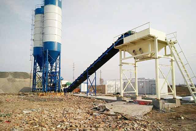 60m3/h Concrete Batching Plant for Malaysia Construction Company