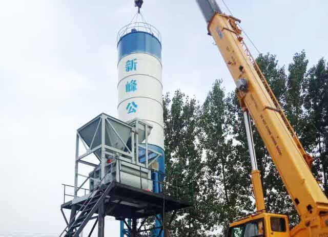 XINFENG's 60m3/h Concrete Batching Plant are stationed in Singapore