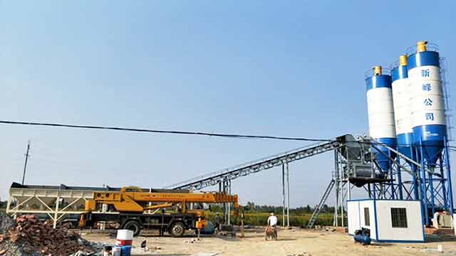  Recently 90m³/h Concrete Batching Plant was established in ipoh Malaysia
