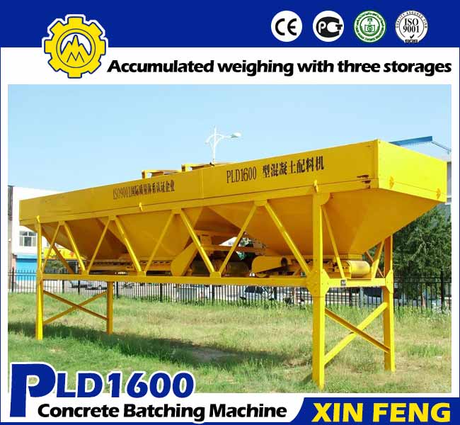 PLD1600 Concrete Batching Machine