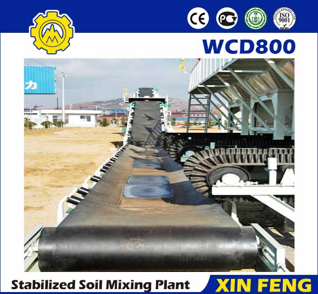 WCD800 stabilized soil batching plant